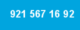 921 567 16 92 921 567 16 92
